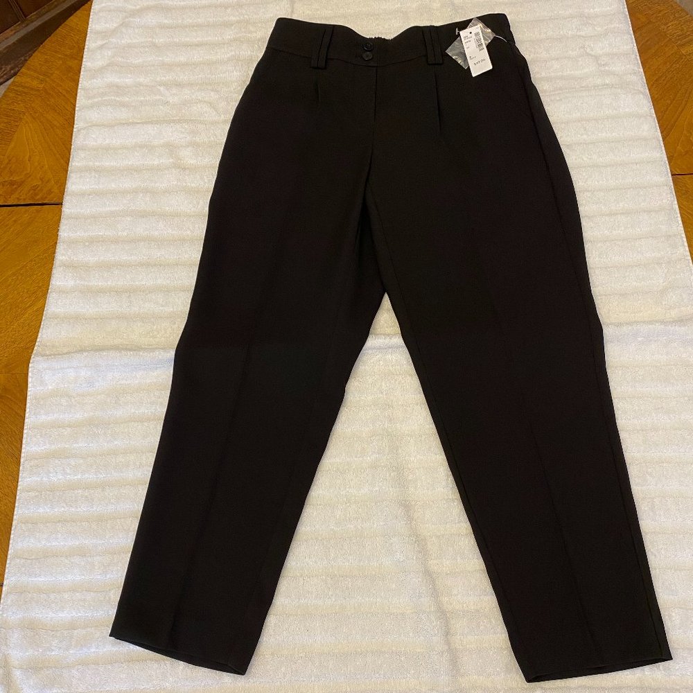 Pull-on loose-fitting dress pants - NWT